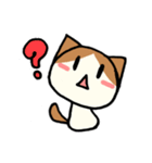 はちわれ猫のくるみちゃん（個別スタンプ：18）