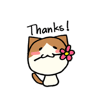 はちわれ猫のくるみちゃん（個別スタンプ：32）