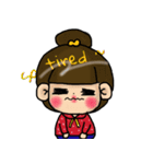Cutie girl- Pin pin（個別スタンプ：2）