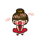 Cutie girl- Pin pin（個別スタンプ：5）