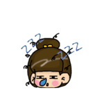 Cutie girl- Pin pin（個別スタンプ：6）