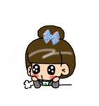 Cutie girl- Pin pin（個別スタンプ：16）