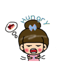 Cutie girl- Pin pin（個別スタンプ：22）
