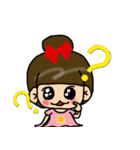 Cutie girl- Pin pin（個別スタンプ：23）