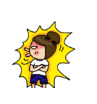Cutie girl- Pin pin（個別スタンプ：31）