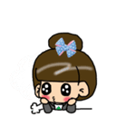 Cutie girl- Pin pin（個別スタンプ：32）