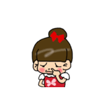 Cutie girl- Pin pin（個別スタンプ：33）