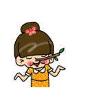 Cutie girl- Pin pin（個別スタンプ：36）