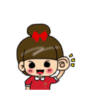 Cutie girl- Pin pin（個別スタンプ：40）