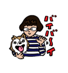 カフェで働く愉快な仲間たち（個別スタンプ：6）
