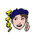 カフェで働く愉快な仲間たち（個別スタンプ：8）