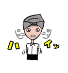 カフェで働く愉快な仲間たち（個別スタンプ：21）