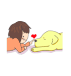 大型犬との日常（個別スタンプ：13）