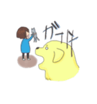 大型犬との日常（個別スタンプ：17）