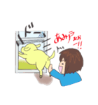 大型犬との日常（個別スタンプ：19）