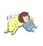 大型犬との日常（個別スタンプ：40）