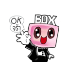 BOX WEDDING ＆ JAKAWIN（個別スタンプ：23）