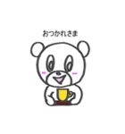ヘタくまさんとヘタコ（個別スタンプ：6）