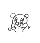 ヘタくまさんとヘタコ（個別スタンプ：23）