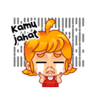 Miss Cute！ Daily Emot（個別スタンプ：1）
