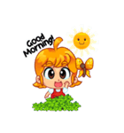 Miss Cute！ Daily Emot（個別スタンプ：19）