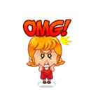 Miss Cute！ Daily Emot（個別スタンプ：23）