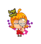 Miss Cute！ Daily Emot（個別スタンプ：27）