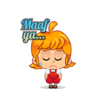 Miss Cute！ Daily Emot（個別スタンプ：34）