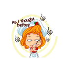 Cheerful Girl！ Cute Emot（個別スタンプ：2）