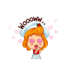 Cheerful Girl！ Cute Emot（個別スタンプ：12）