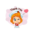 Cheerful Girl！ Cute Emot（個別スタンプ：18）