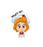 Cheerful Girl！ Cute Emot（個別スタンプ：27）