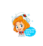 Cheerful Girl！ Cute Emot（個別スタンプ：29）