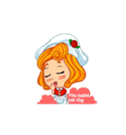 Cheerful Girl！ Cute Emot（個別スタンプ：30）
