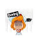 Cheerful Girl！ Cute Emot（個別スタンプ：33）