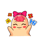 Finger lovers : THUMBIE ＆ TOEY（個別スタンプ：1）