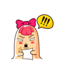 Finger lovers : THUMBIE ＆ TOEY（個別スタンプ：8）