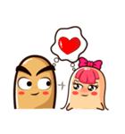 Finger lovers : THUMBIE ＆ TOEY（個別スタンプ：15）