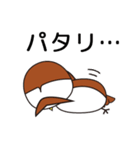 おとぼけスズメの毎日使えるスタンプ（個別スタンプ：38）