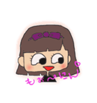 二つ結び＆おかっぱ女子（個別スタンプ：29）