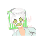 PP Girl（個別スタンプ：4）