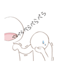 癒し系。（個別スタンプ：8）