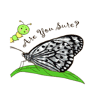 Butterflies of Taiwan ＆ Caterpillar（個別スタンプ：7）