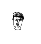 Checkers facial expressions（個別スタンプ：6）