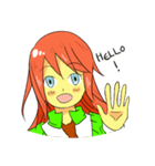 Kawaii Orange（個別スタンプ：7）