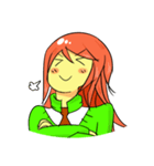 Kawaii Orange（個別スタンプ：8）