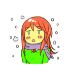 Kawaii Orange（個別スタンプ：35）