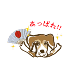 学園のアイドル犬「ギン」（個別スタンプ：12）