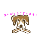 学園のアイドル犬「ギン」（個別スタンプ：21）