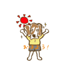 学園のアイドル犬「ギン」（個別スタンプ：31）